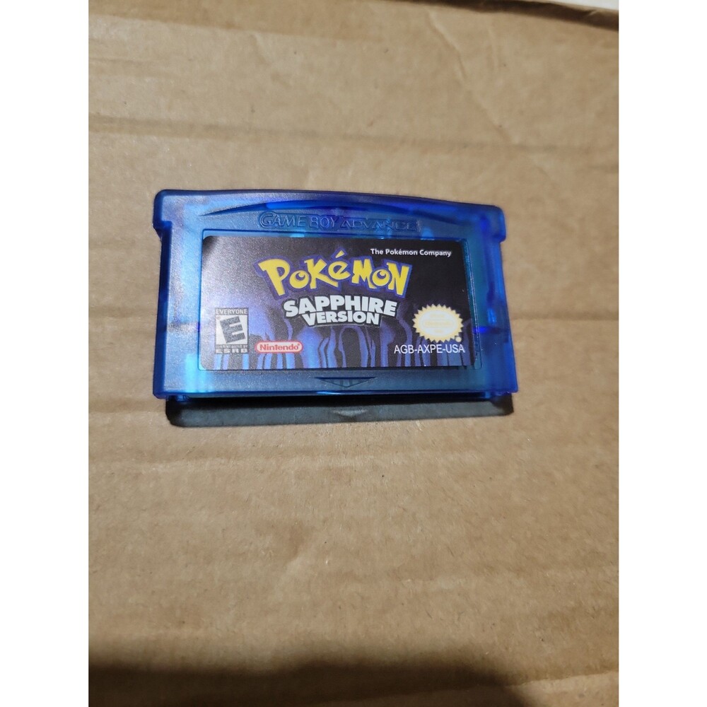 Pokémon Sapphire Version - Nintendo Gameboy Advance